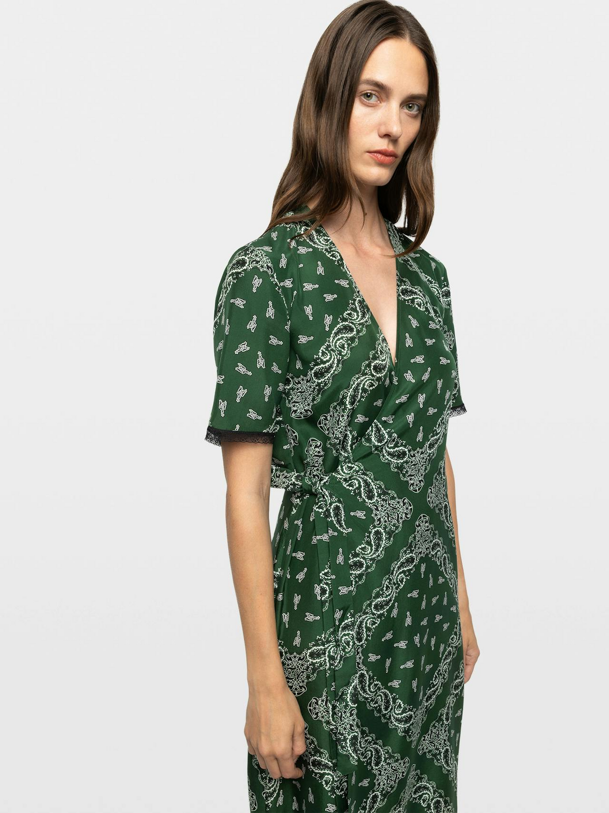 Reforme Silk Dress - Meadow