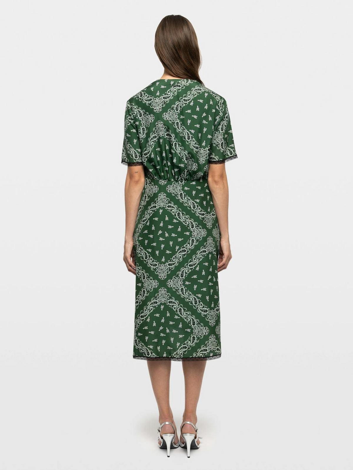 Reforme Silk Dress - Meadow