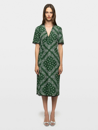 Reforme Silk Dress - Meadow
