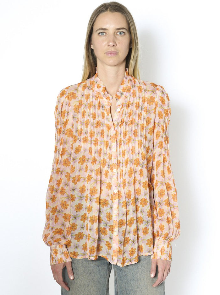 Timz Mousseline Flowers - Cream