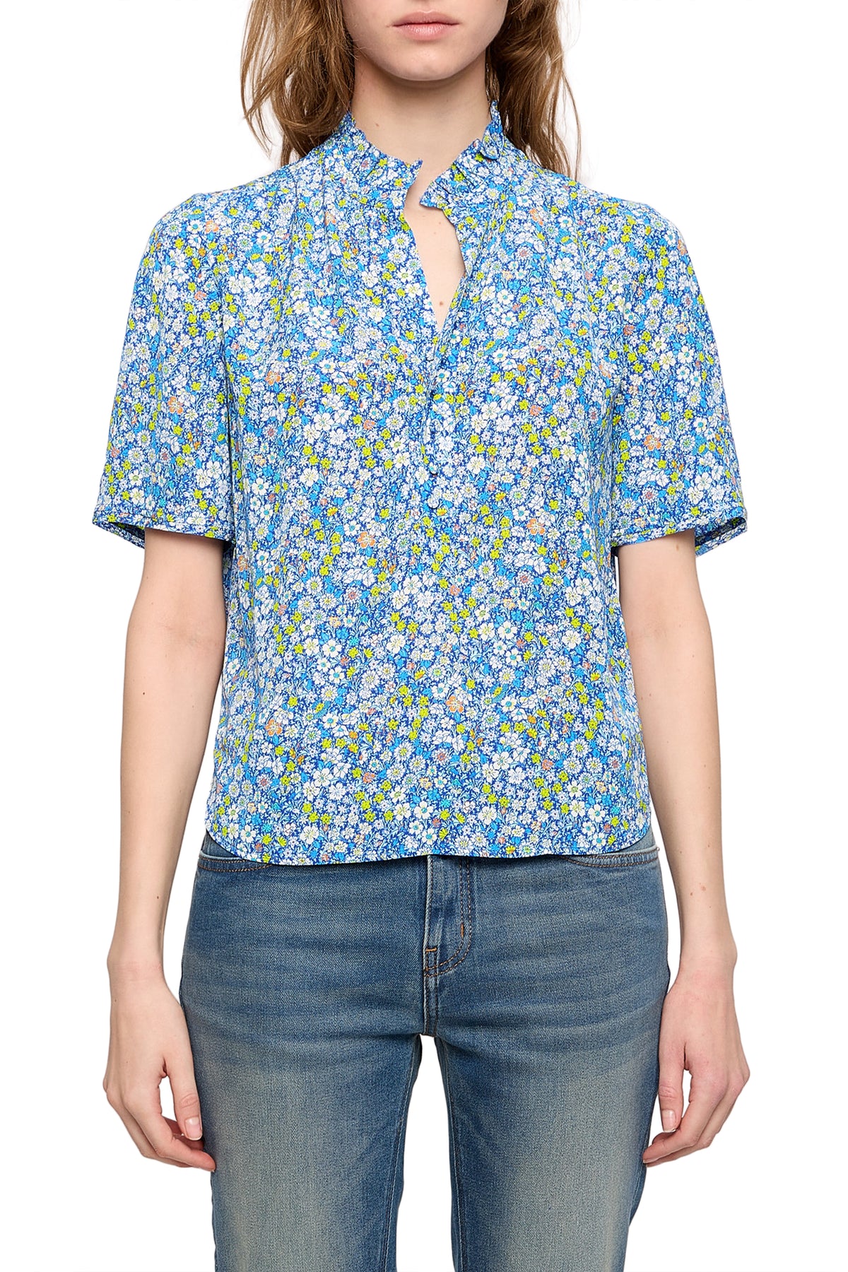 Topher Smoother Liberty Blouse - Pear
