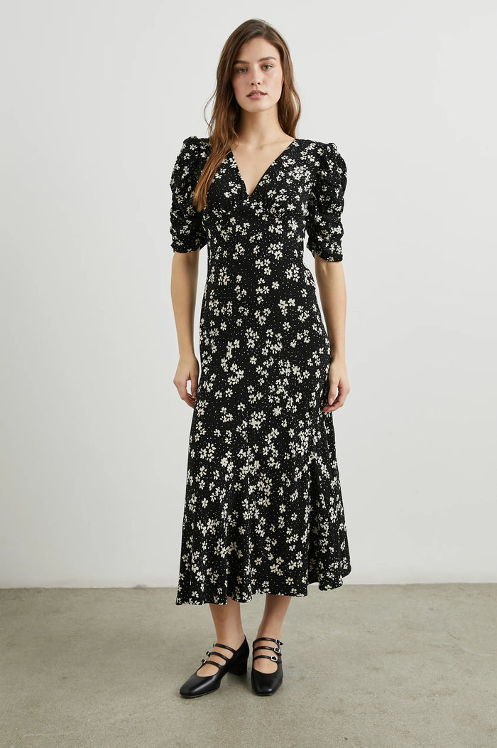 Zariah Dress - Noir Floral