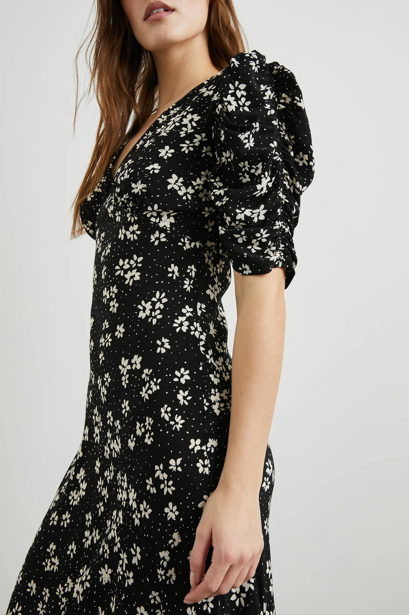 Zariah Dress - Noir Floral