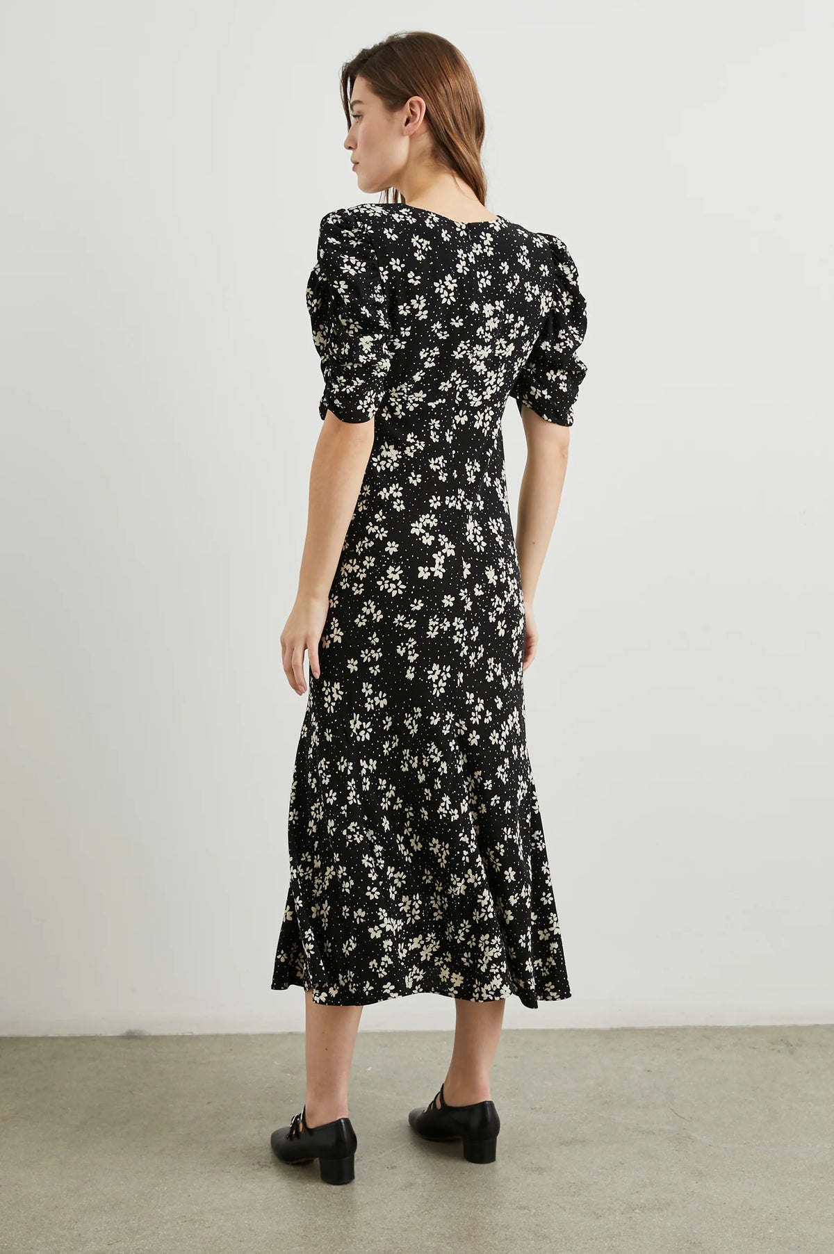 Zariah Dress - Noir Floral