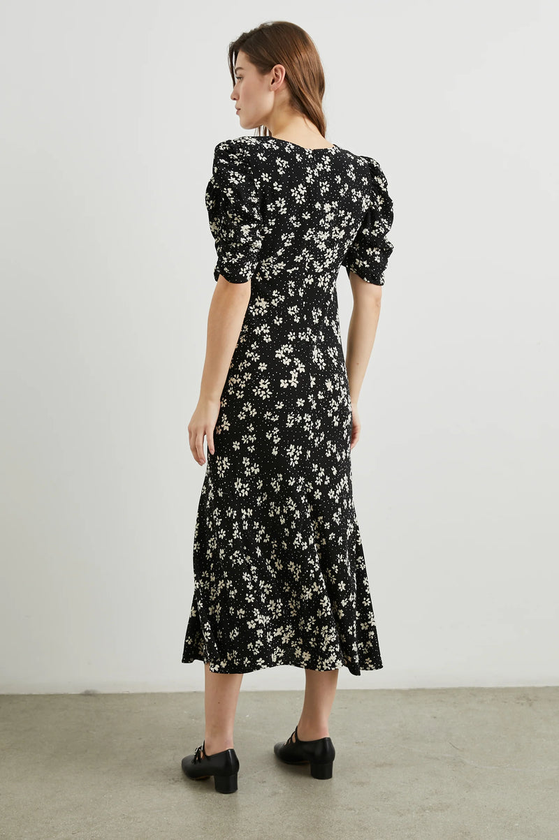 Zariah Dress - Noir Floral