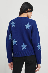 Zoey Sweater - Cobalt Galaxy