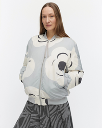 Blossa Tumma Padded Coat - Grey/Off White/Dark Grey