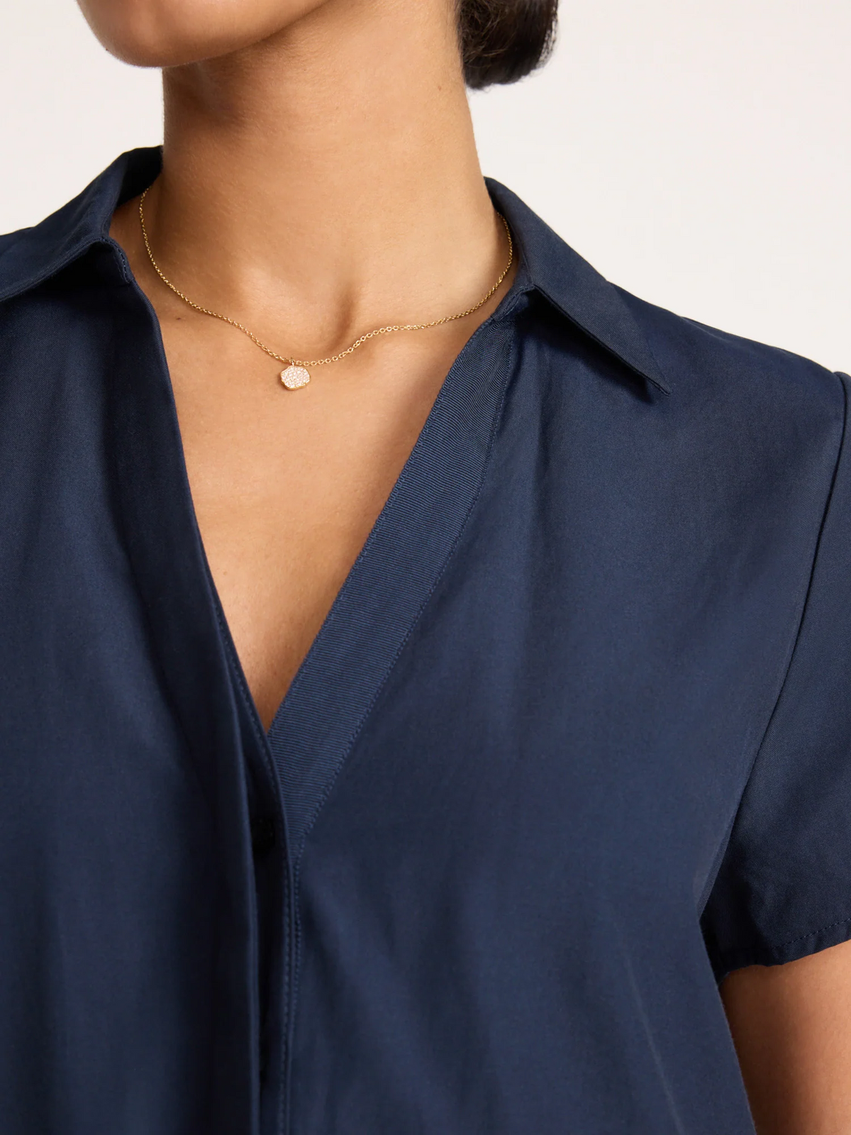 Antibes Dress - Navy