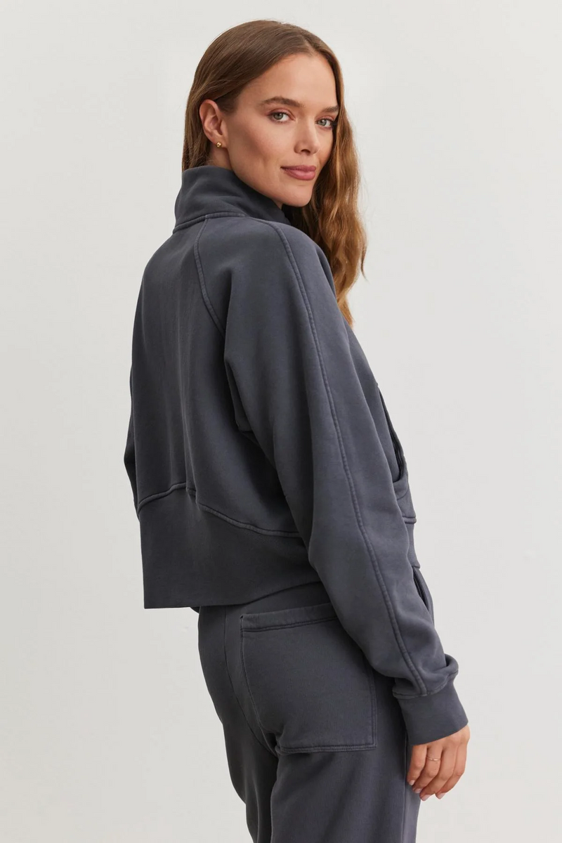 Cecilia Full Zip Jacket - Ash