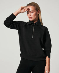 AirEssentials Half Zip - Very Black