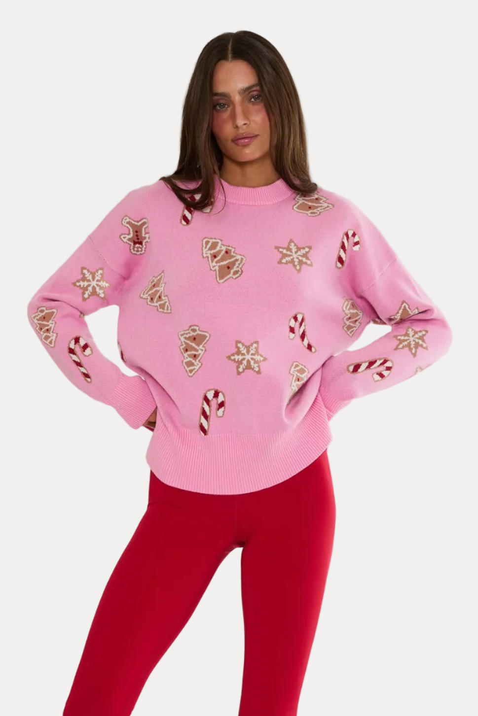 Callie Sweater - Pink Milk And Cookies