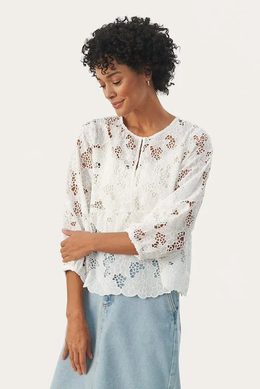Anidas Blouse - Bright White