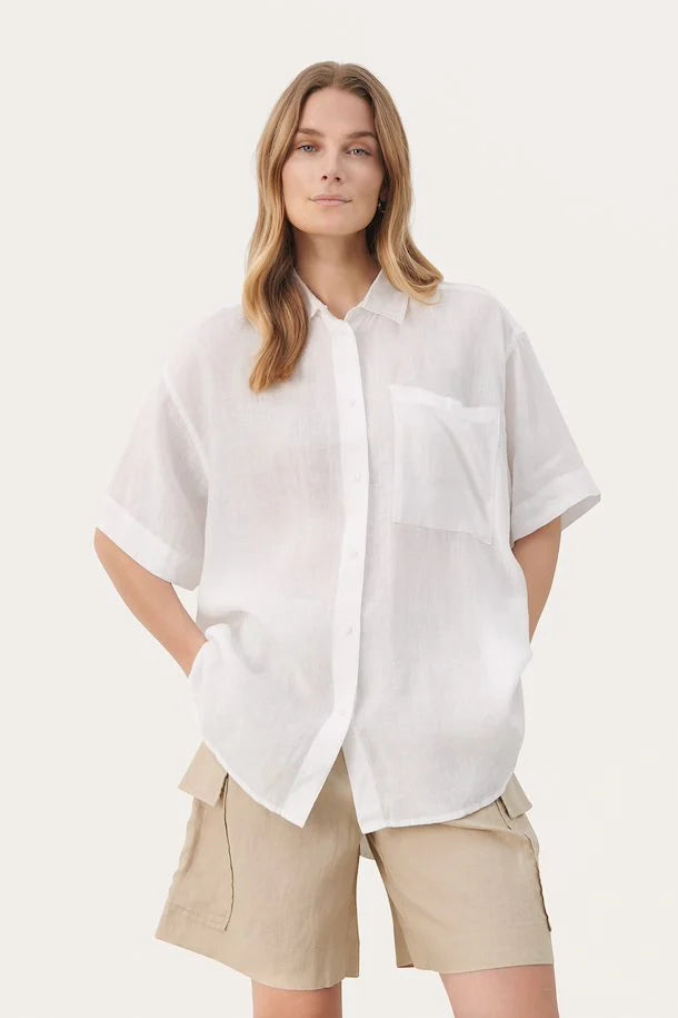 Garine Shirt - Bright White