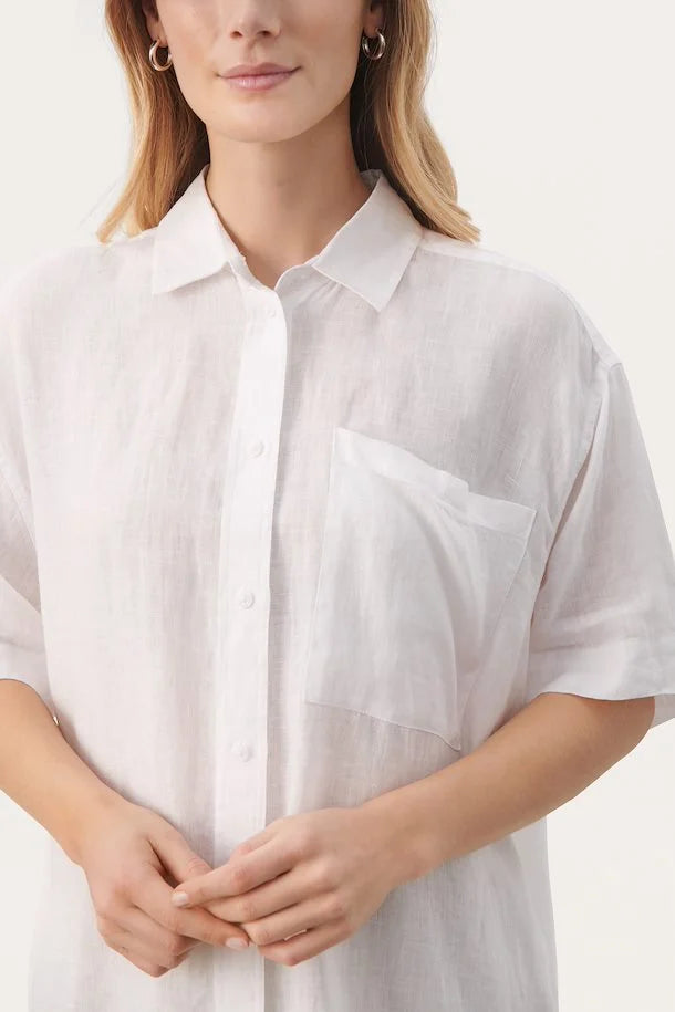 Garine Shirt - Bright White