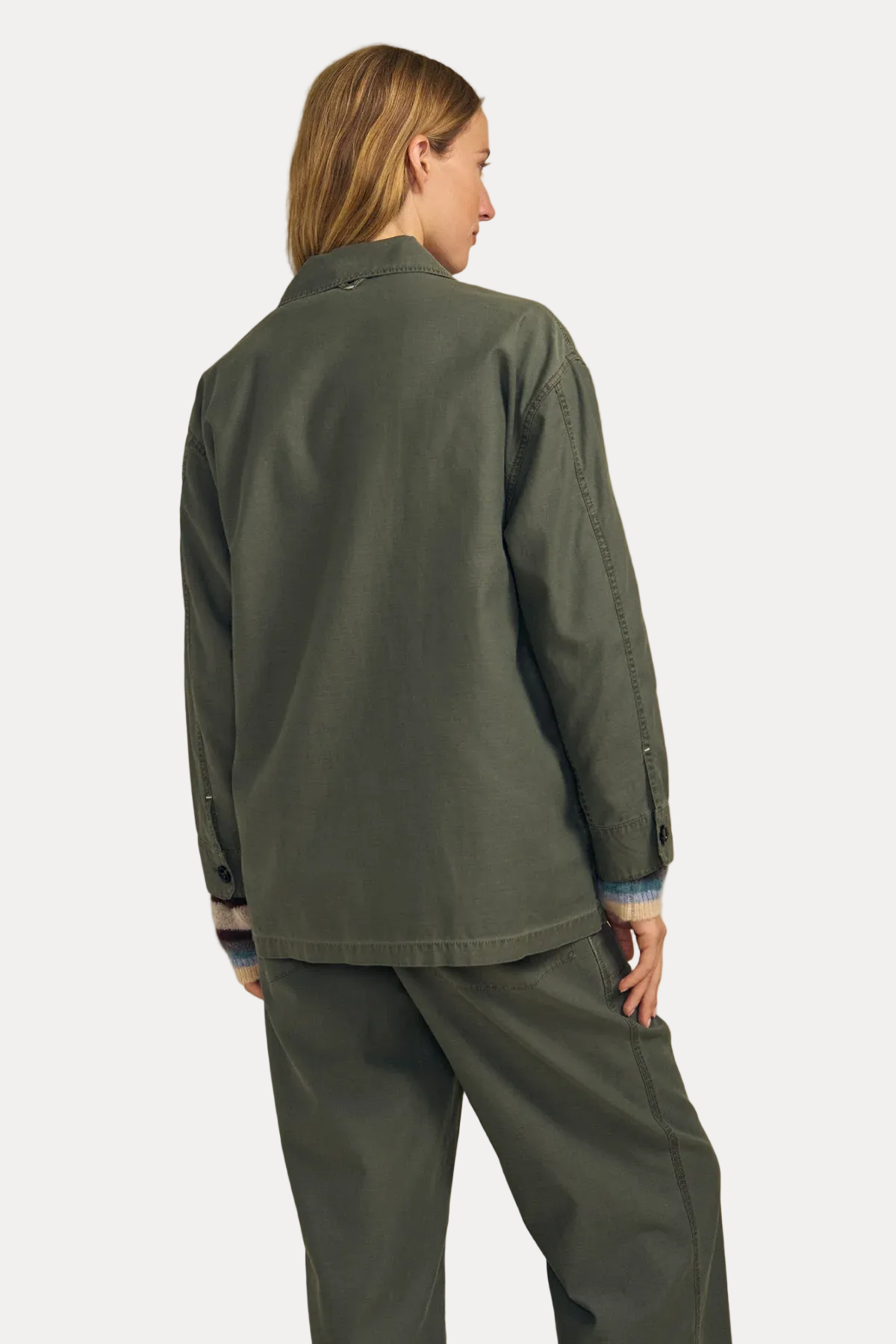 Kay Shirt Jacket - Hunter Green