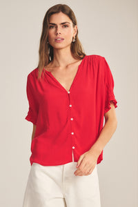 Carmella Top - Lip Gloss