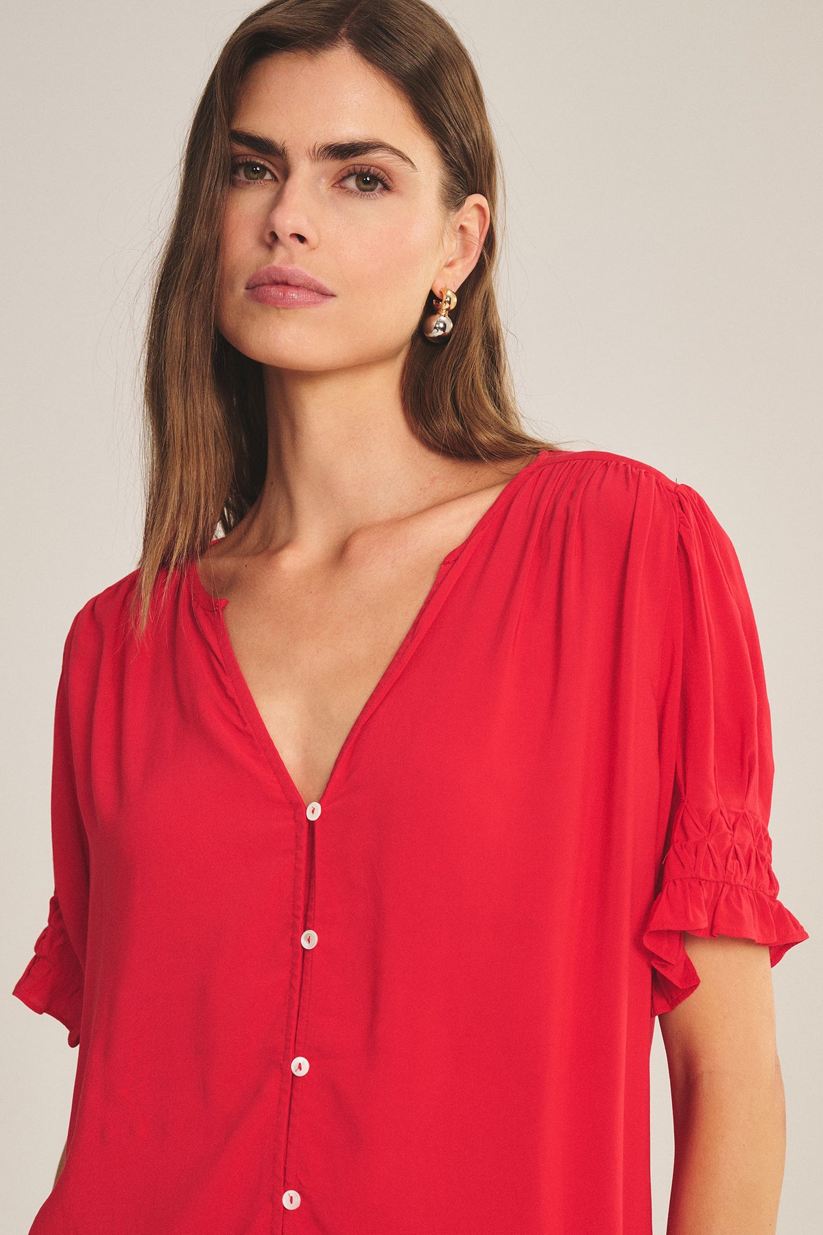 Carmella Top - Lip Gloss