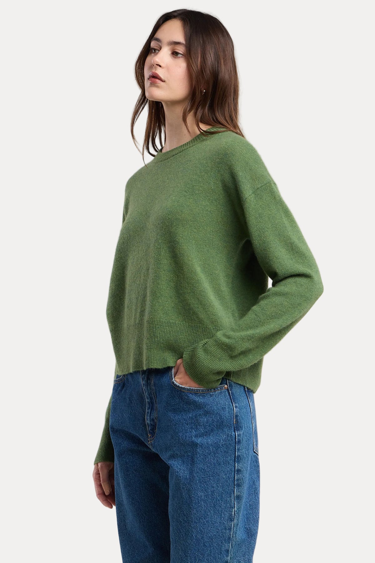 Alba Sweater - Moss