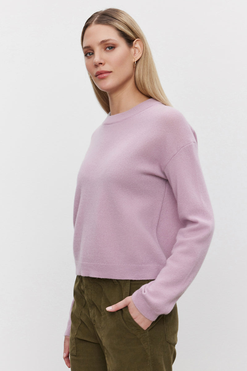 Brooklyn Cashmere Pullover - Mauve