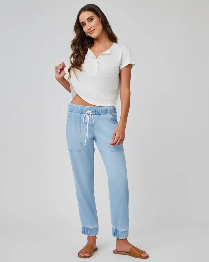Chelsea Pocket Jogger - Malibu Mist Wash