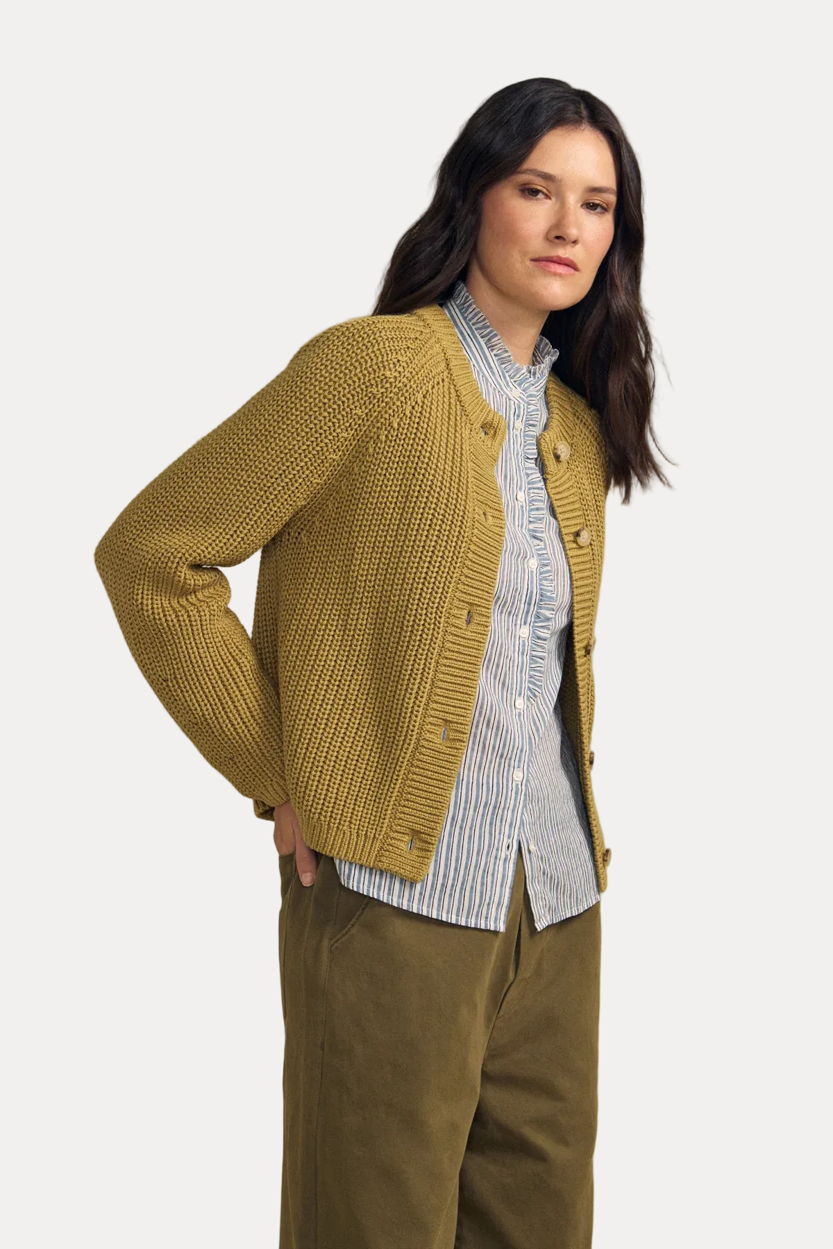Lisabeth Cardigan - Khaki