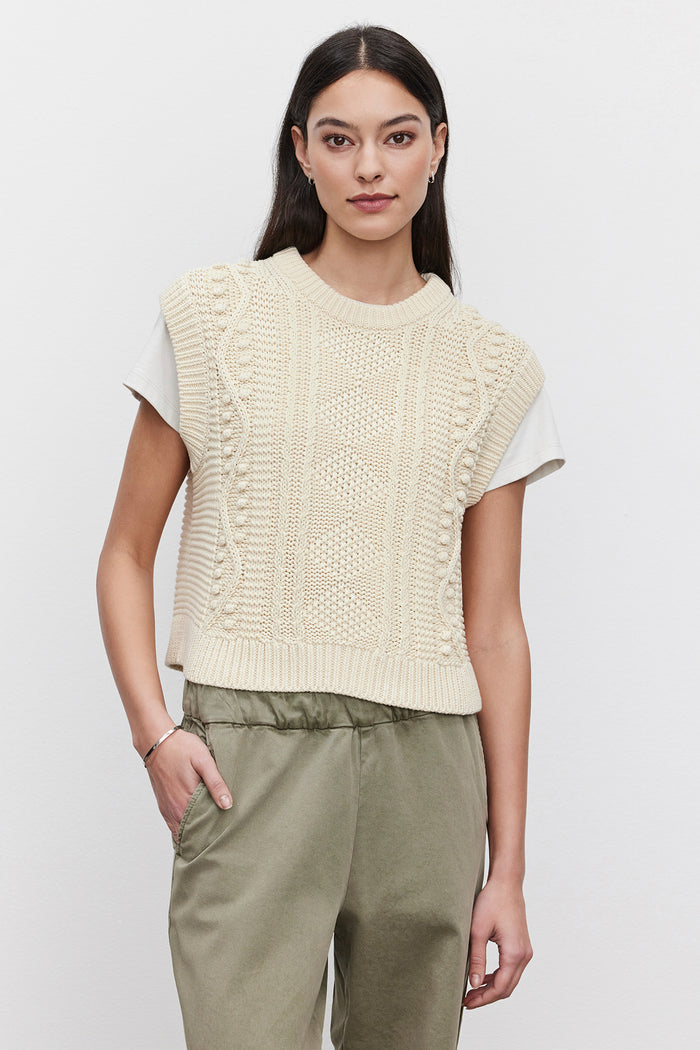 Maggy Vest - Ivory