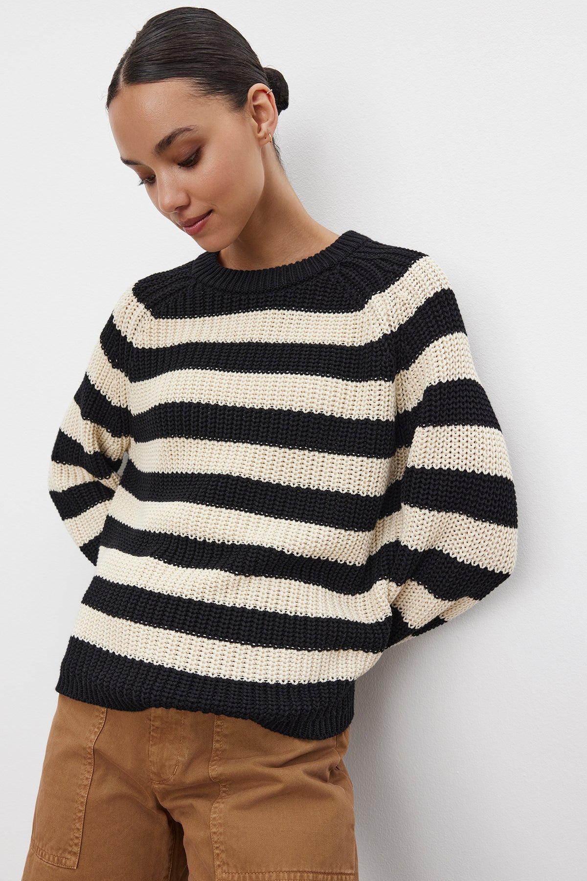 Ollie Sweater - Black/Ivory