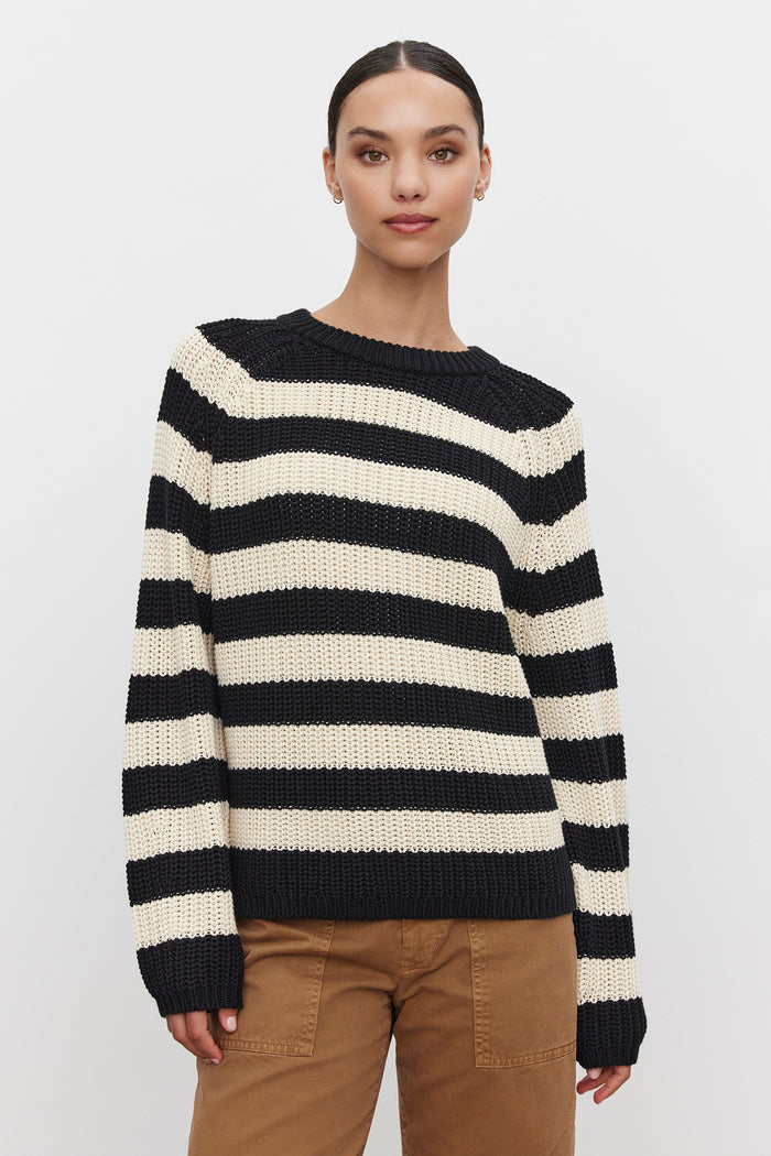 Ollie Sweater - Black/Ivory