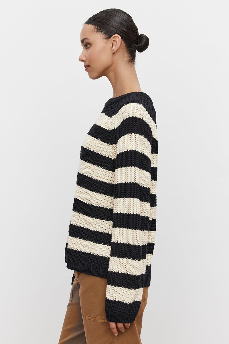 Ollie Sweater - Black/Ivory