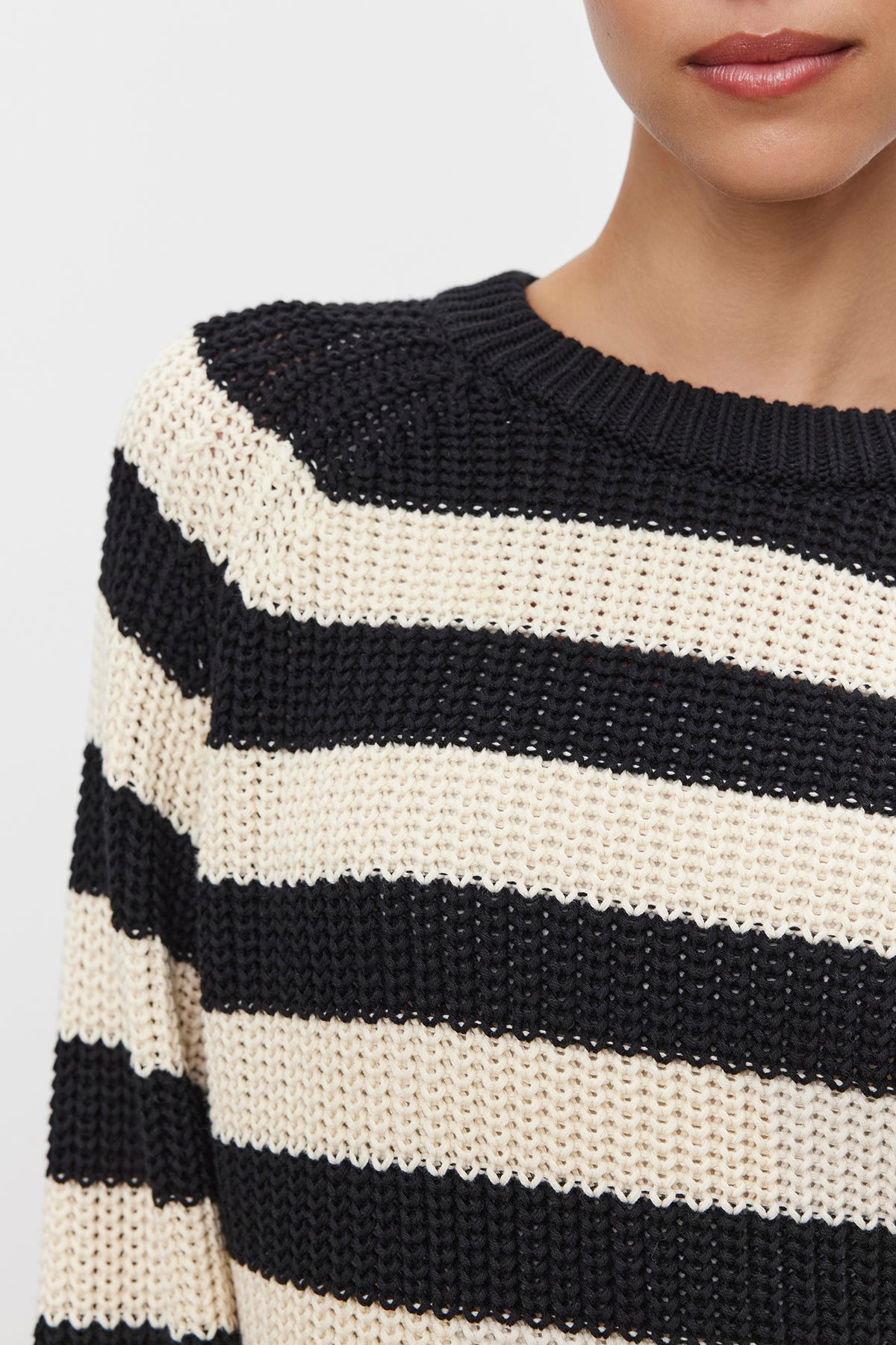 Ollie Sweater - Black/Ivory