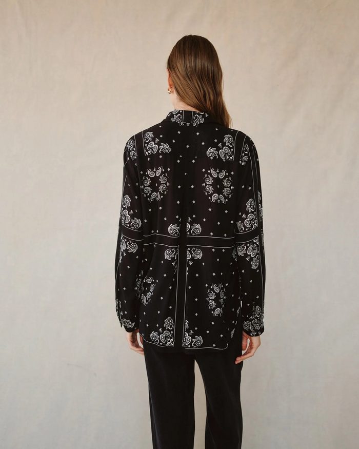 Classic Button Down - Bandana Print