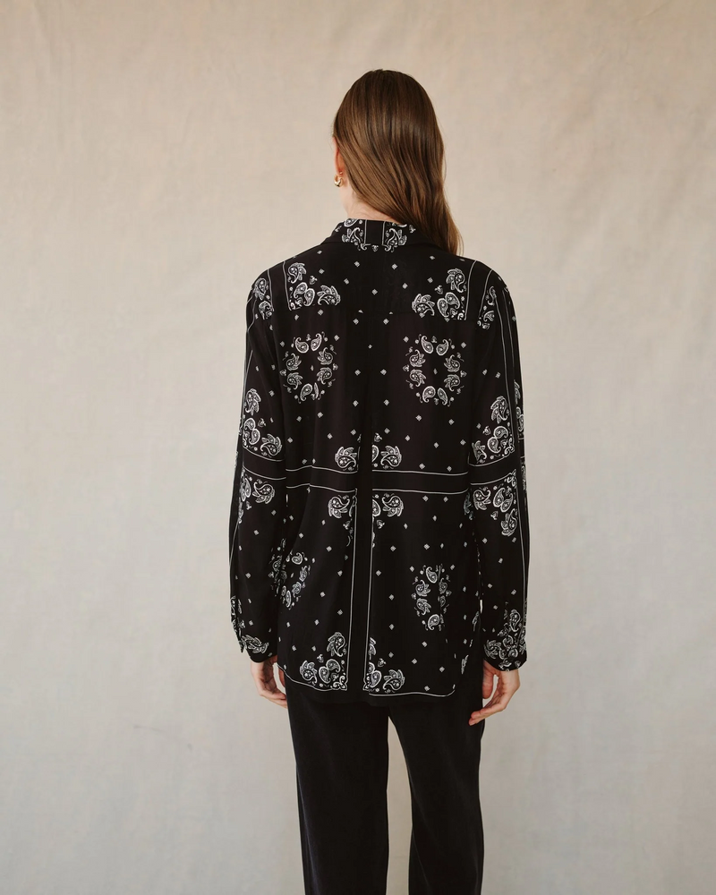 Classic Button Down - Bandana Print