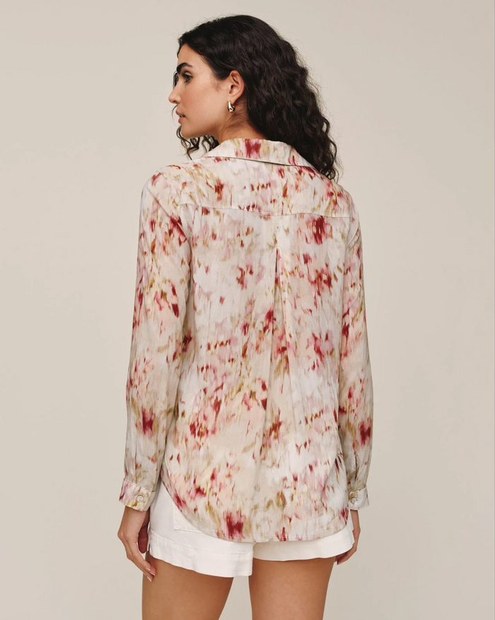 Classic Button Down - Paradise Bloom Print