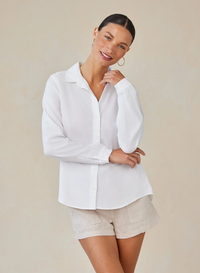 Classic Button Down - White