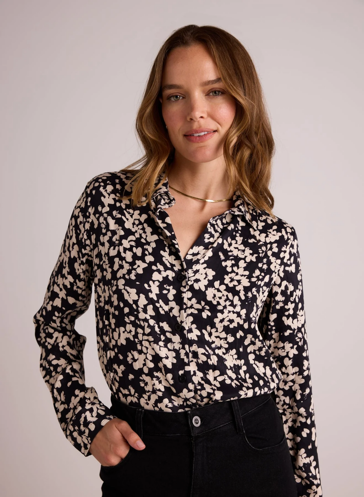 Clean Shirt - Ditsy Floral Print