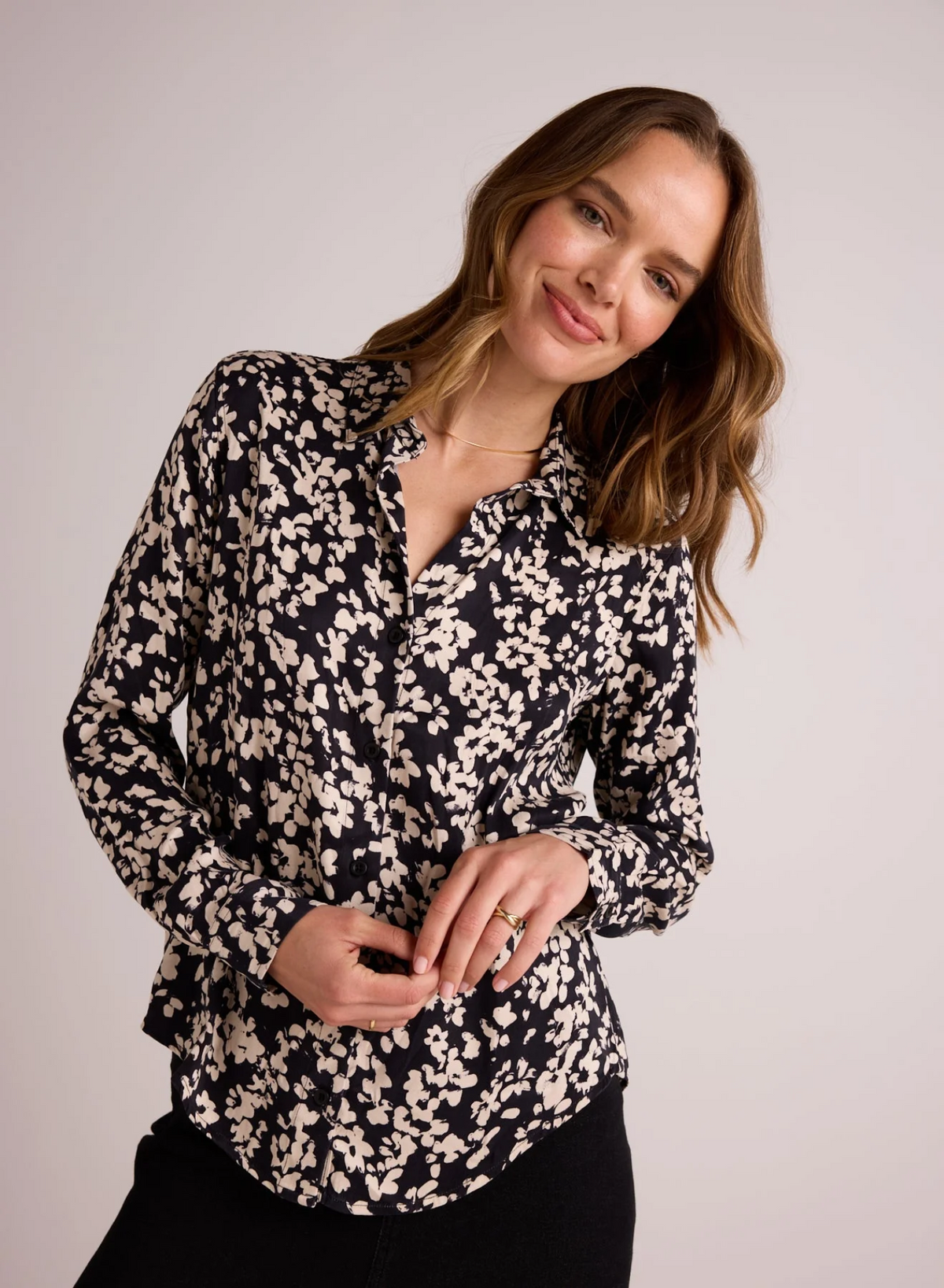 Clean Shirt - Ditsy Floral Print