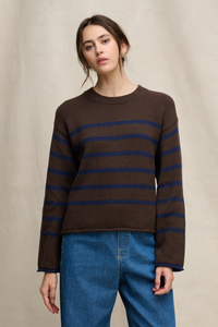 Lucia Sweater - Espresso/Marin