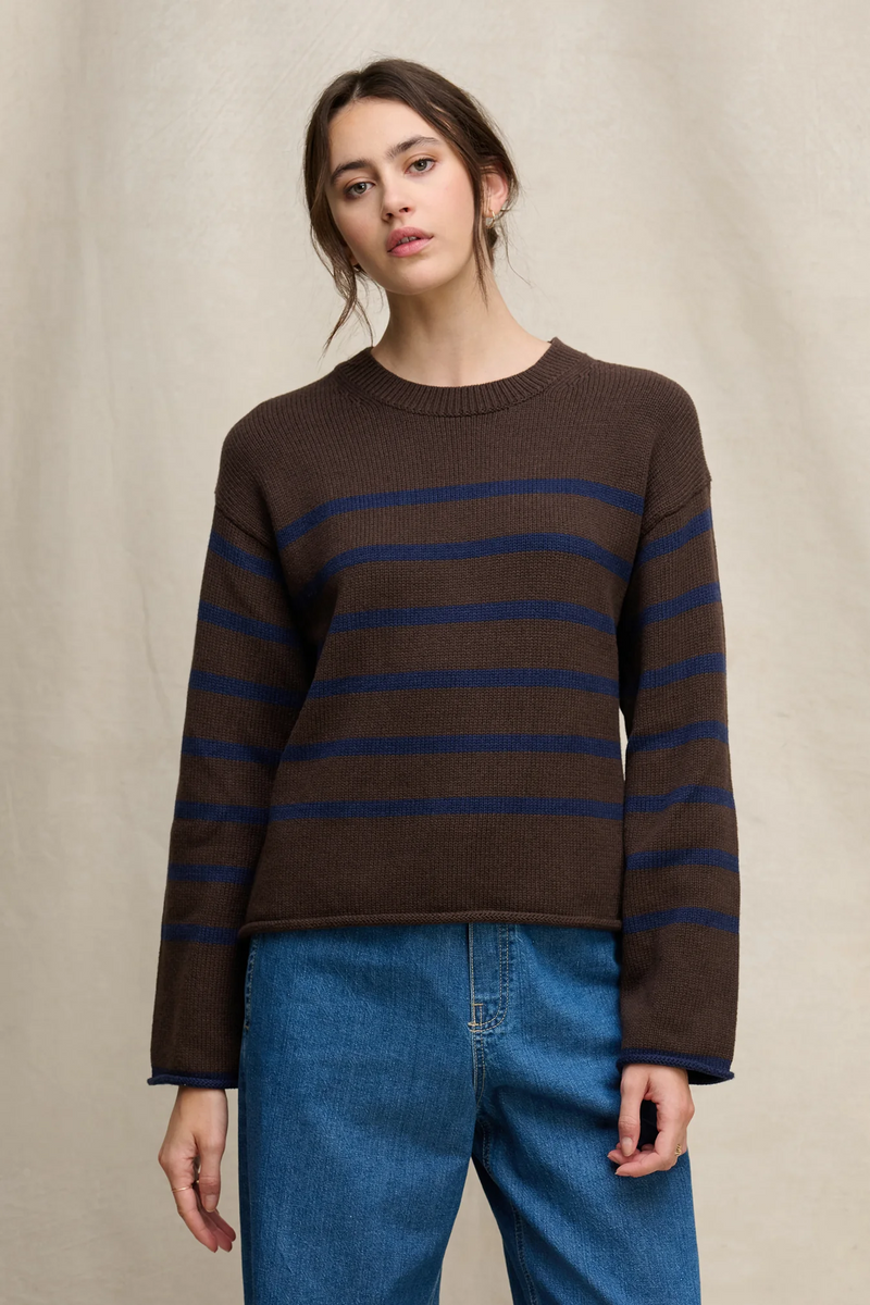 Lucia Sweater - Espresso/Marin