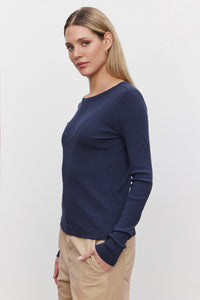 Bayler Top - Navy