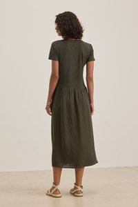 Itza Dress - Hedge