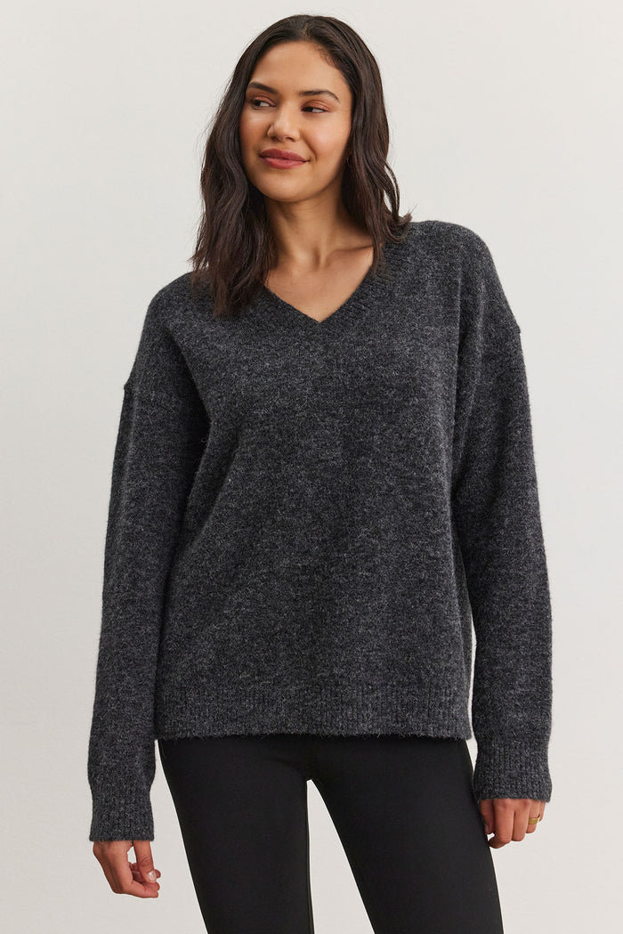 Kelsa Sweater - Charcoal