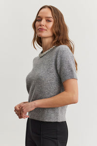 Layton Top - Heather Grey