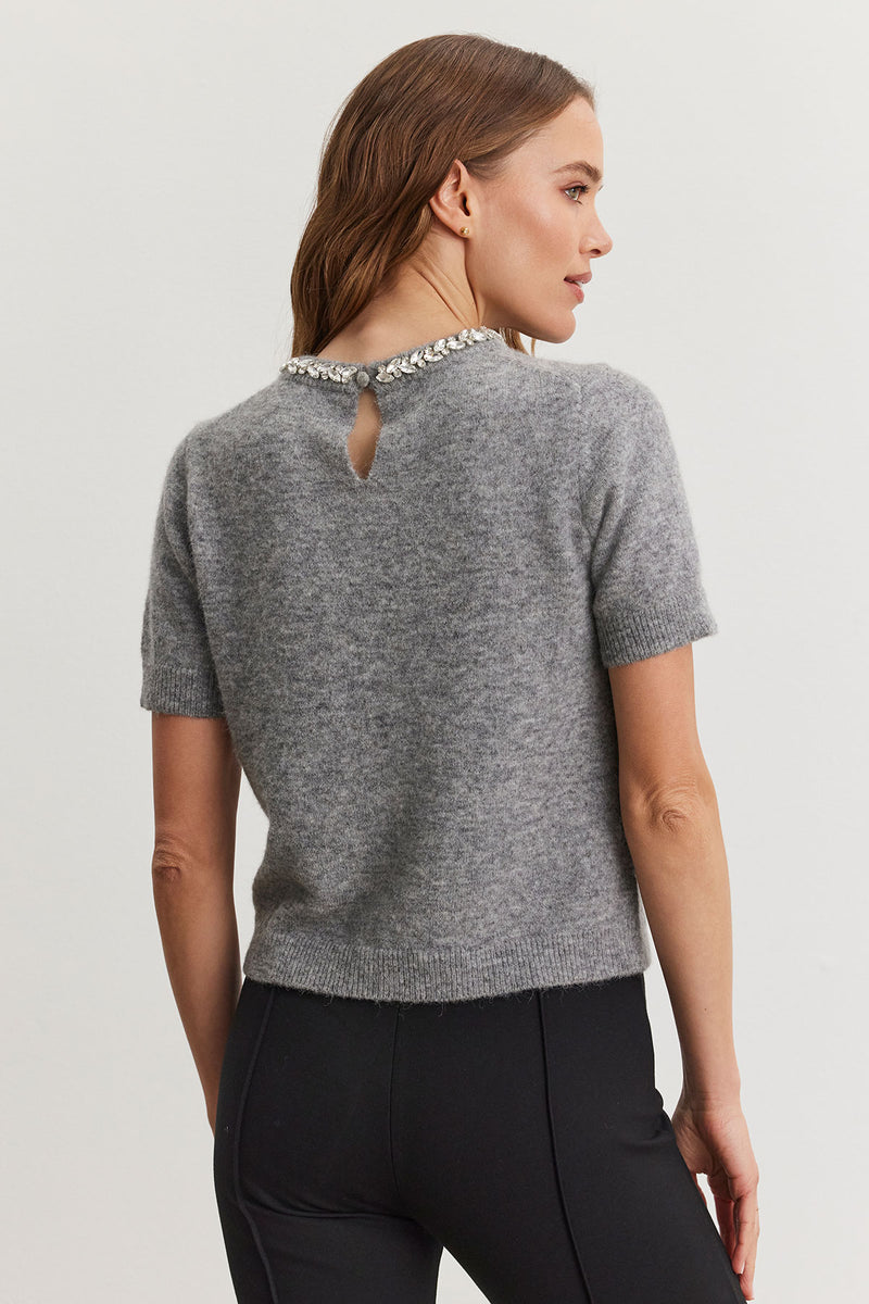 Layton Top - Heather Grey