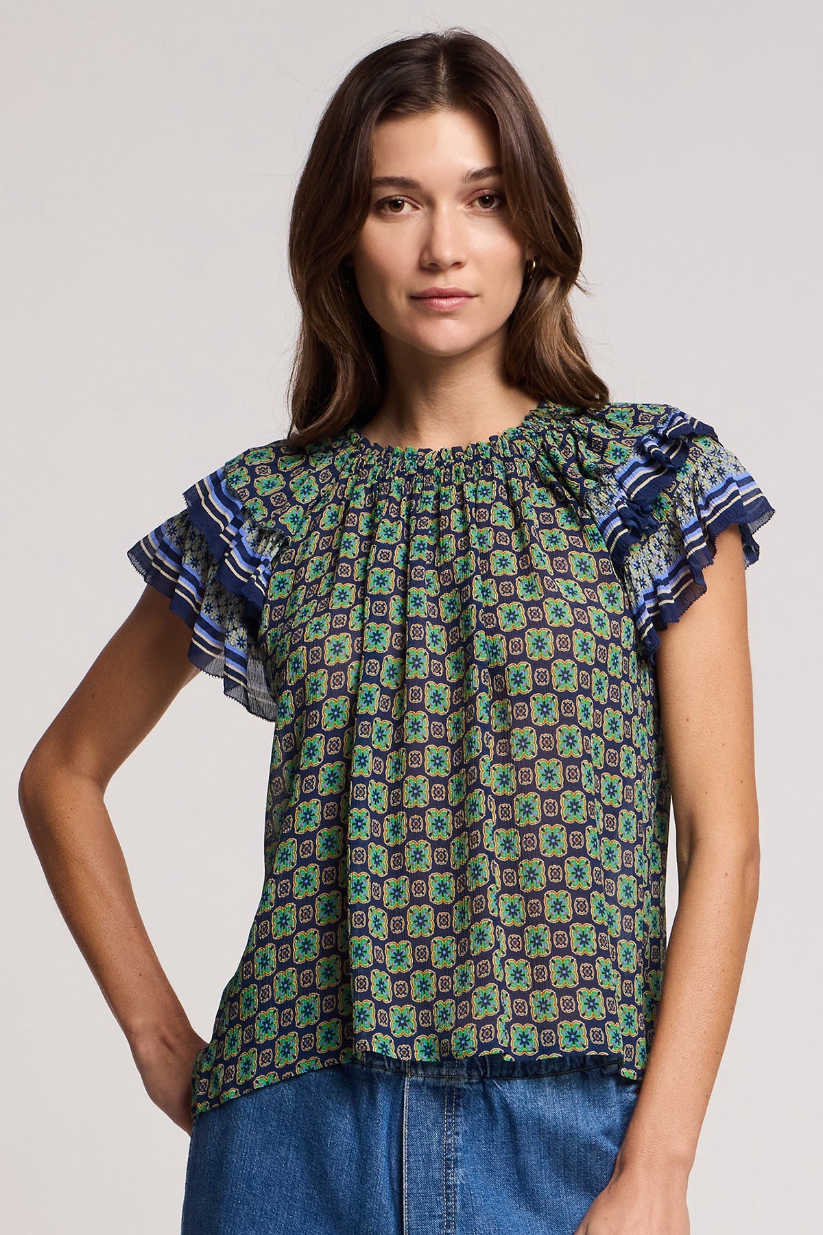 Dahlia Top - Multi