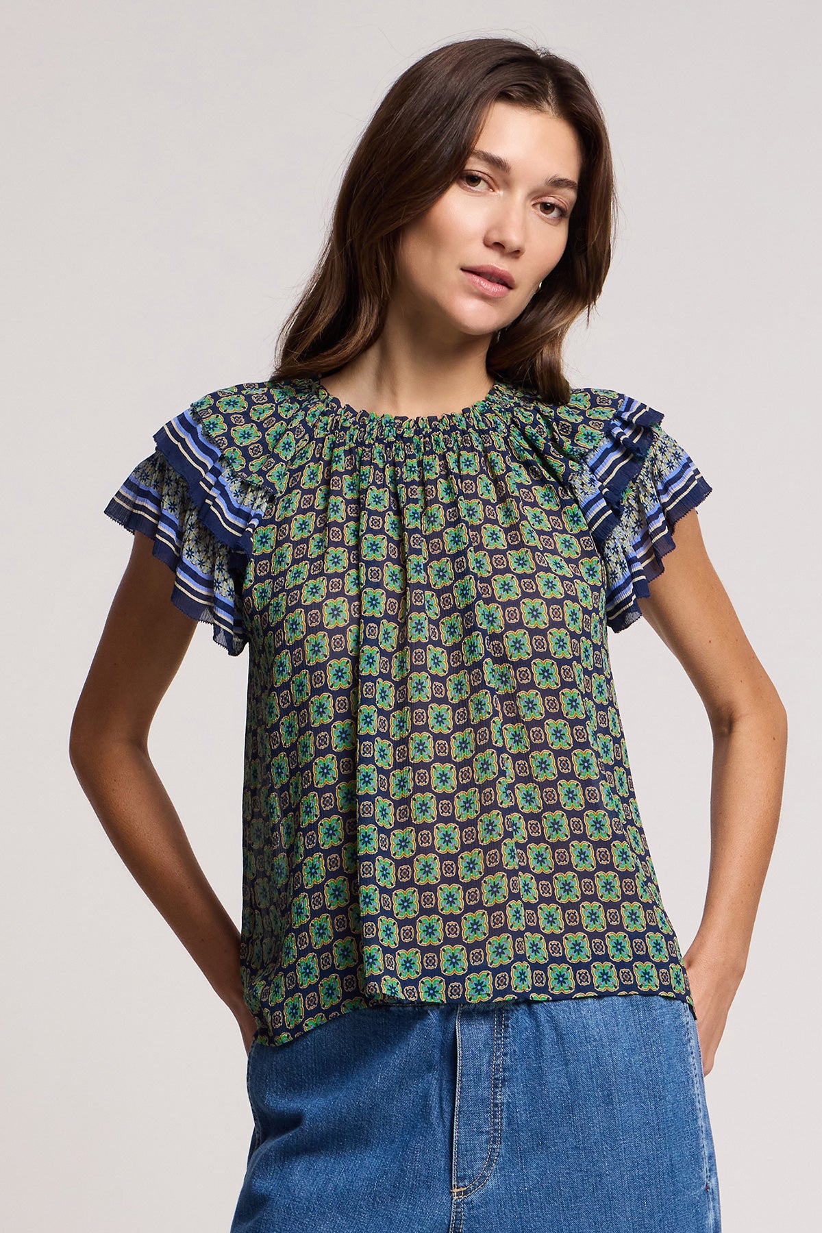 Dahlia Top - Multi