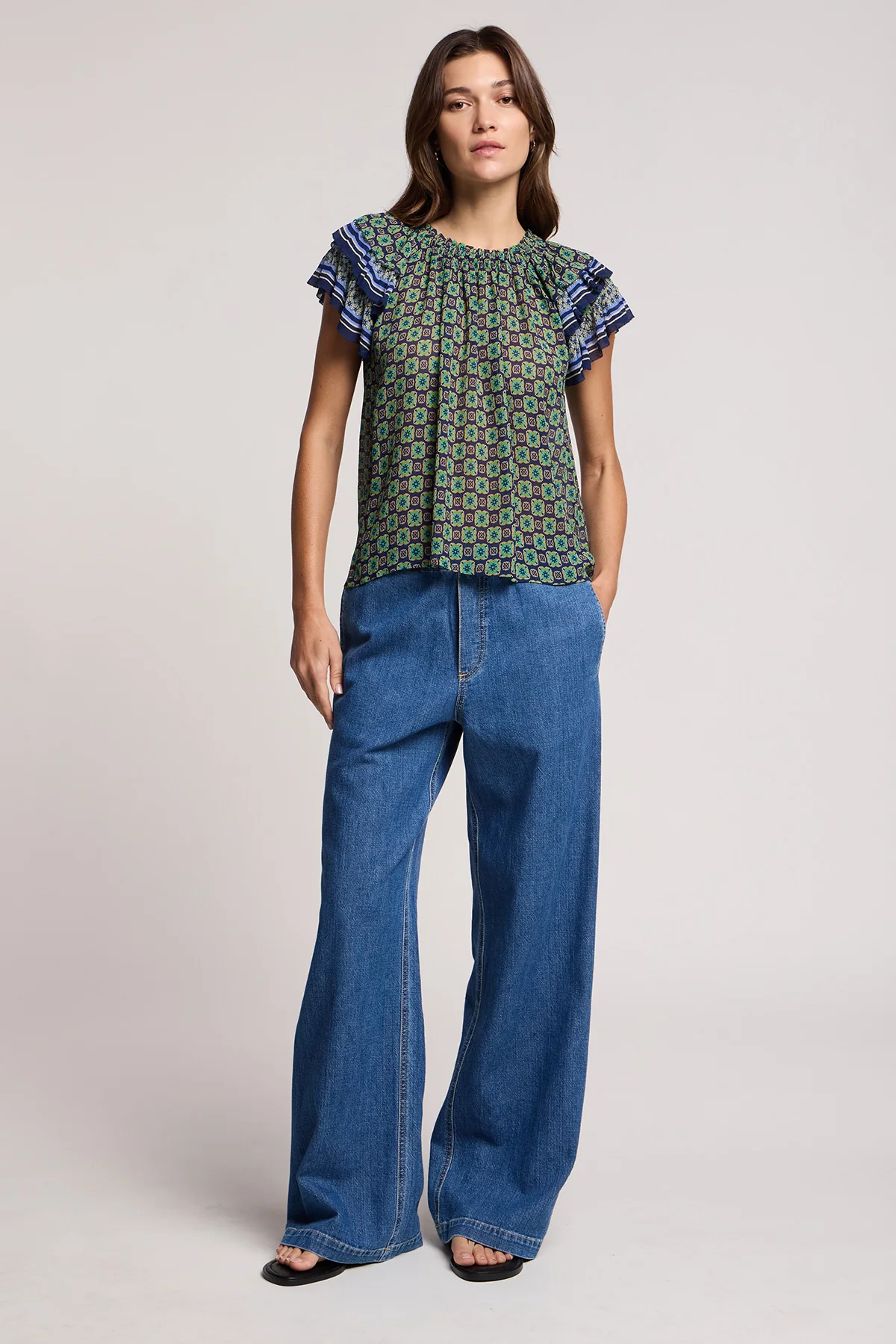 Dahlia Top - Multi