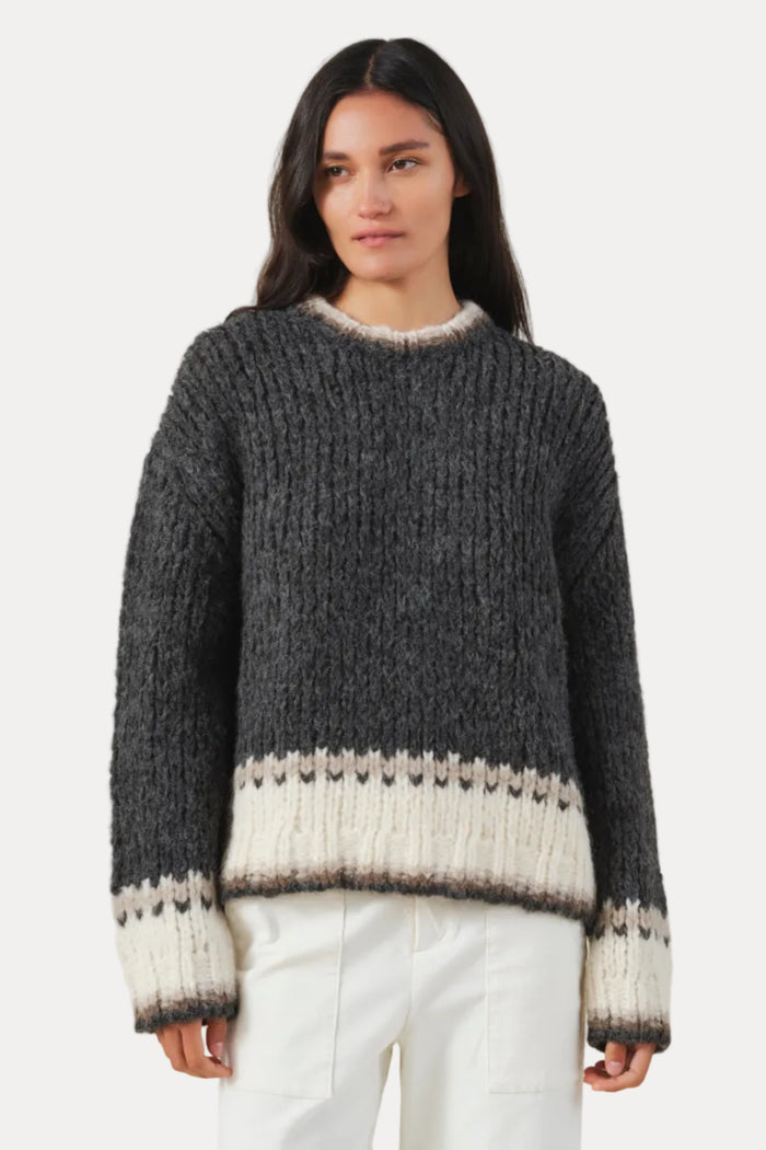 Zoe Pullover - Charcoal