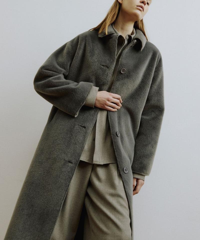 Lungo Coat - Dark Grey