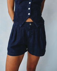 Double Pleat Short - Italian Navy