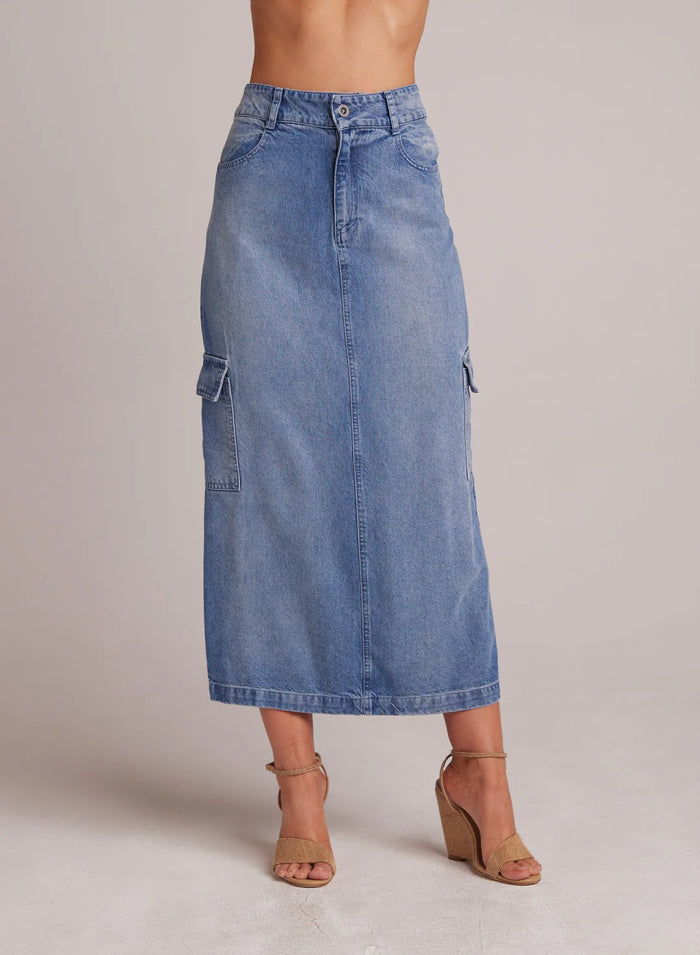 Edie Cargo Skirt - Pacific Salt Wash